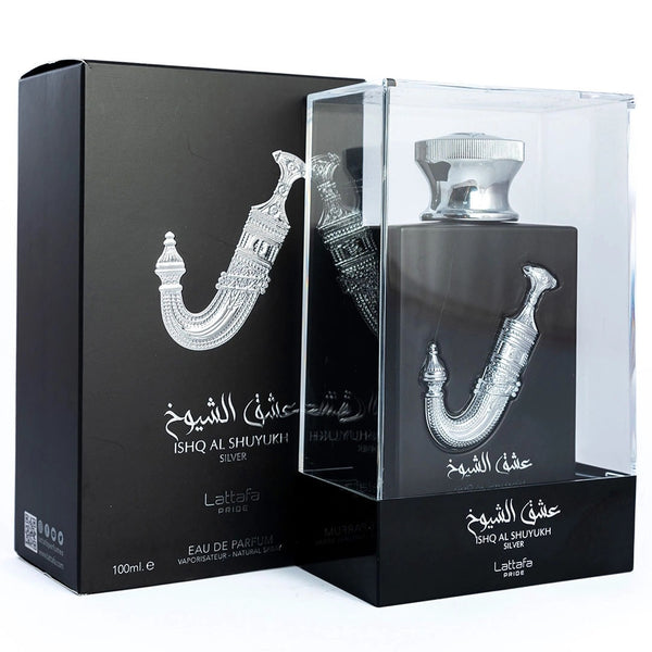 Lattafa Pride Ishq Al Shuyukh Silver Eau De Parfum For Him - 100ml