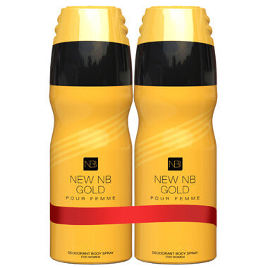 New NB Gold Pour Femme Deo for Women Combo Pack (Pack of Two)