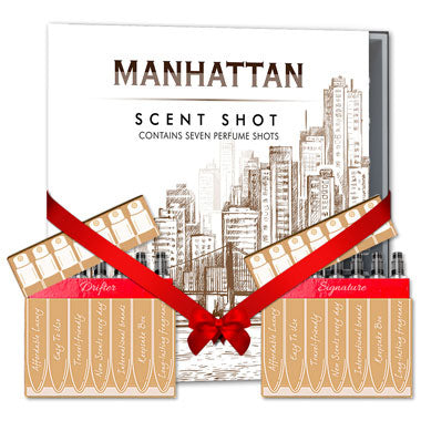 Scent Shot Manhattan Combo Pack for Men (Manhattan + Refill Pack of (DRIFTER+SIGNATURE))