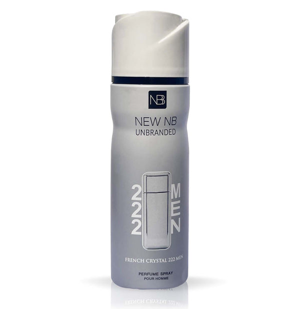 New NB Unbranded 222 Men Deodorant Spray For Men , 200ml