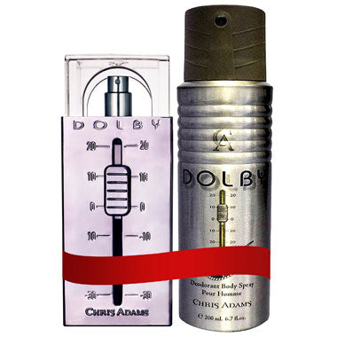 Chris Admas Combo Pack( Dolby Man Perfume + Dolby Man Body Spray) for Men