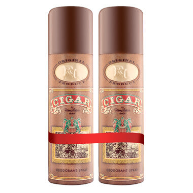 Lomani Cigar Body Spray for Men 200ml + 200ml(Pack of Two)