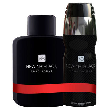 New NB Combo Pack Perfume (Black Perfume and Black Deo) for Men